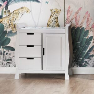 Obaby Stamford Closed Changing Unit Warm Grey1