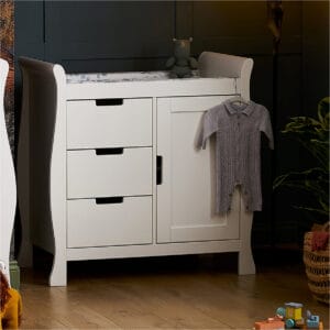 Obaby Stamford Closed Changing Unit White
