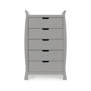 Obaby Stamford Tall Chest Of Drawers Warm Grey