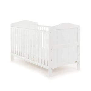 Obaby Whitby Cot Bed White 1