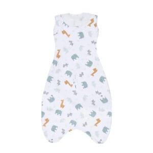 Purflo 0.5 Tog Cuddle To Sleep Bag Animal Safari (1)