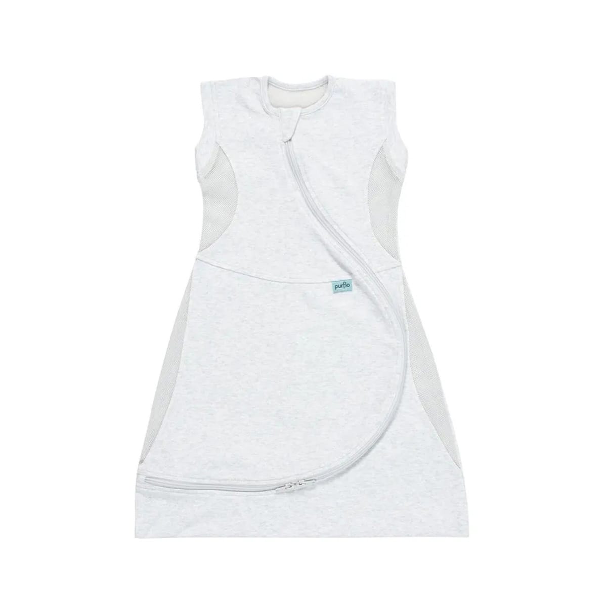 Purflo 0.5 Tog Cuddle To Sleep Bag Minimal Grey (2)