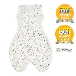 Purflo 0.5 Tog Swaddle To Sleep Bag Scandi Spot