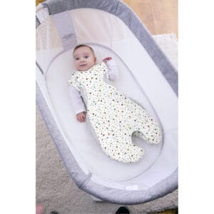 Purflo 0.5 Tog Swaddle To Sleep Bag Scandi Spot (3)