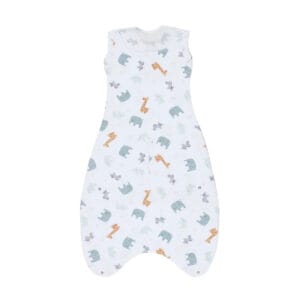 Purflo 2.5 Tog Cuddle To Sleep Bag Animal Safari (1)