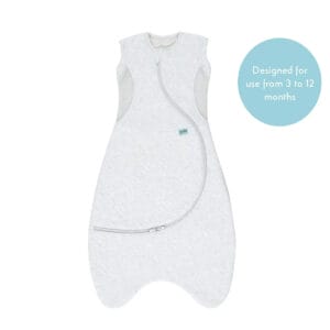 Purflo 2.5 Tog Cuddle To Sleep Bag Minimal Grey