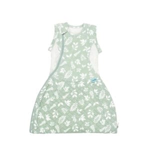 Purflo 2.5 Tog Swaddle To Sleep Bag – Fern (1)