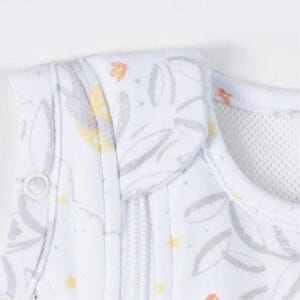 Purflo 2.5 Tog Swaddle To Sleep Bag – Stargazer White (8)