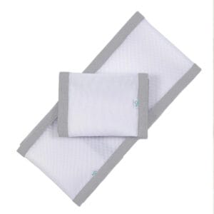 Purflo Breathable Cot Wrap Cloud Grey 2