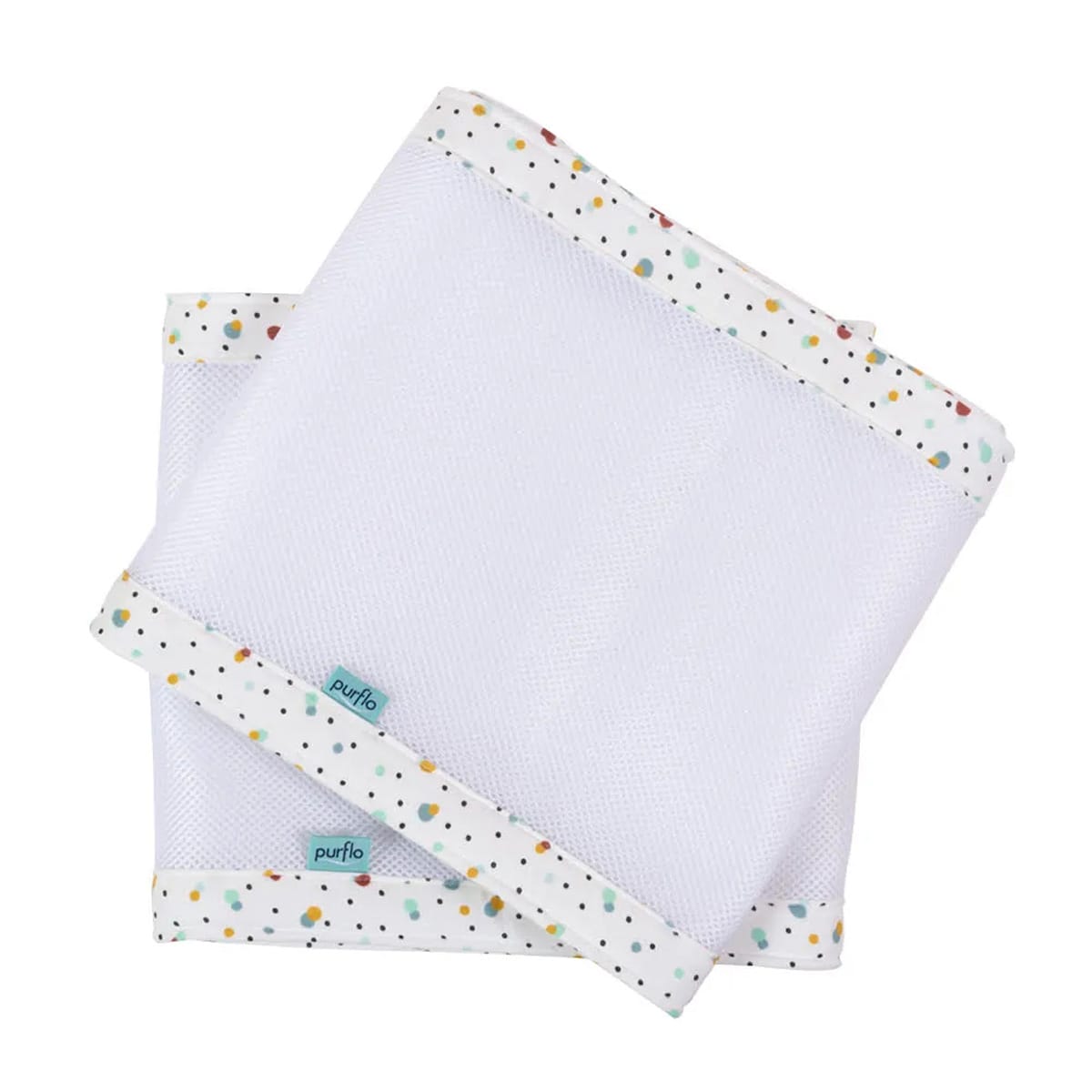 Purflo Breathable Cot Wrap Scandi Spot