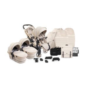 Icandy Peach 7 Complete Twin Bundle Biscotti