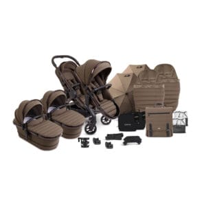 Icandy Peach 7 Complete Twin Bundle Coco