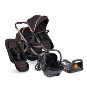 Icandy Peach 7 Double Bundle With Cocoon Car Seat And Base Pecan