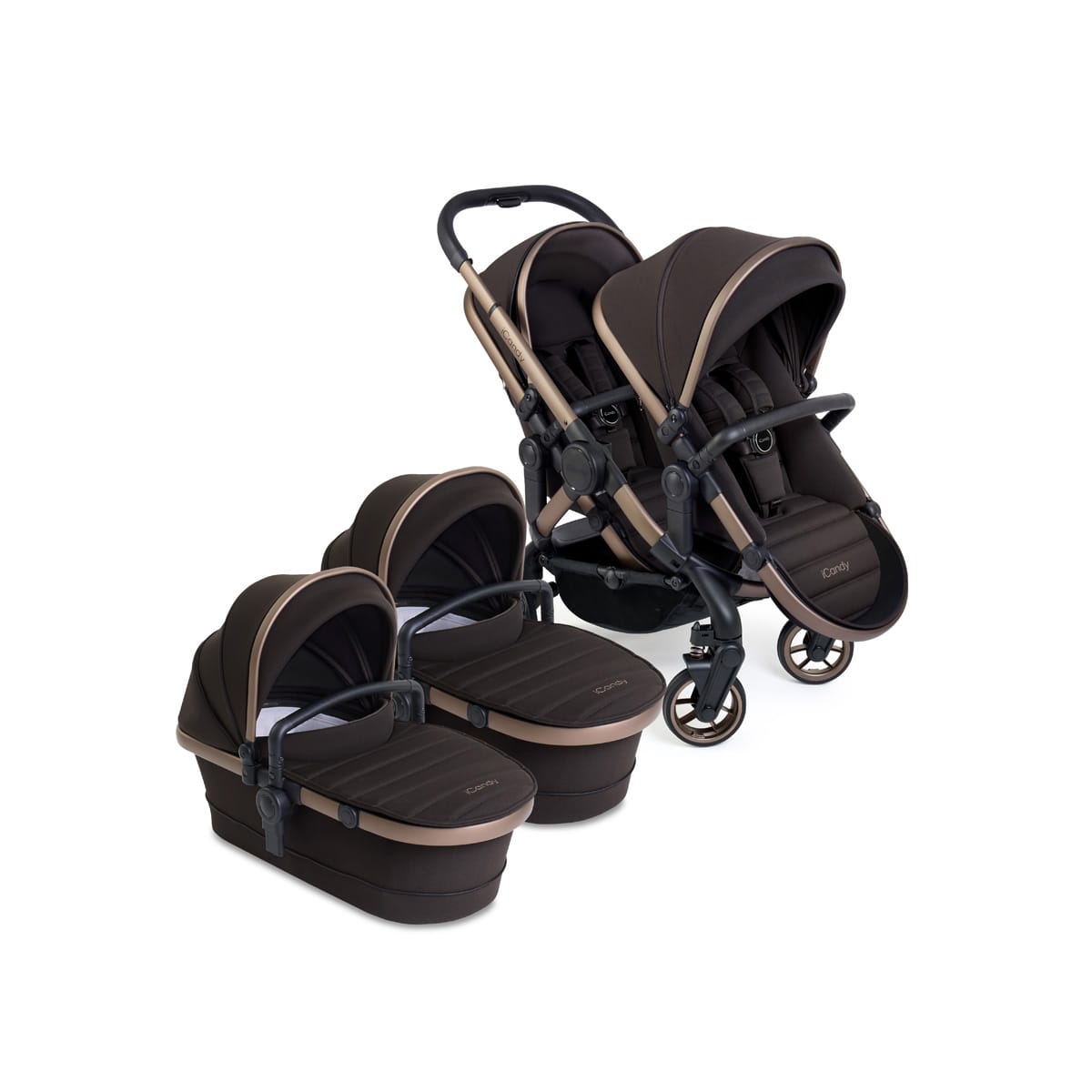 Icandy Peach 7 Twin Pecan