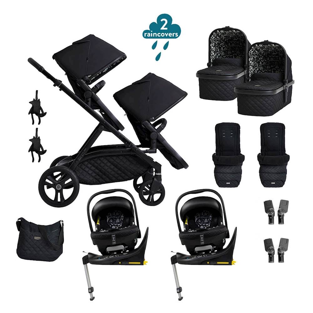 Cosatto Wow Xl Rotating Twin Bundle Silhouette