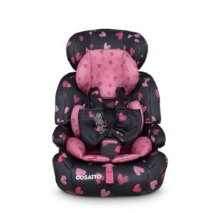 Cosatto Zoomi Group 123 Anti-Escape Car Seat Charcoal Lighthearted