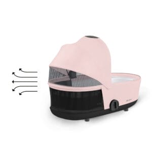 Cybex Mios Lux Carrycot Peach Pink (4)