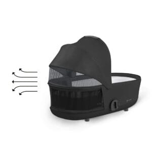 Cybex Mios Lux Carrycot Sepia Black (4)