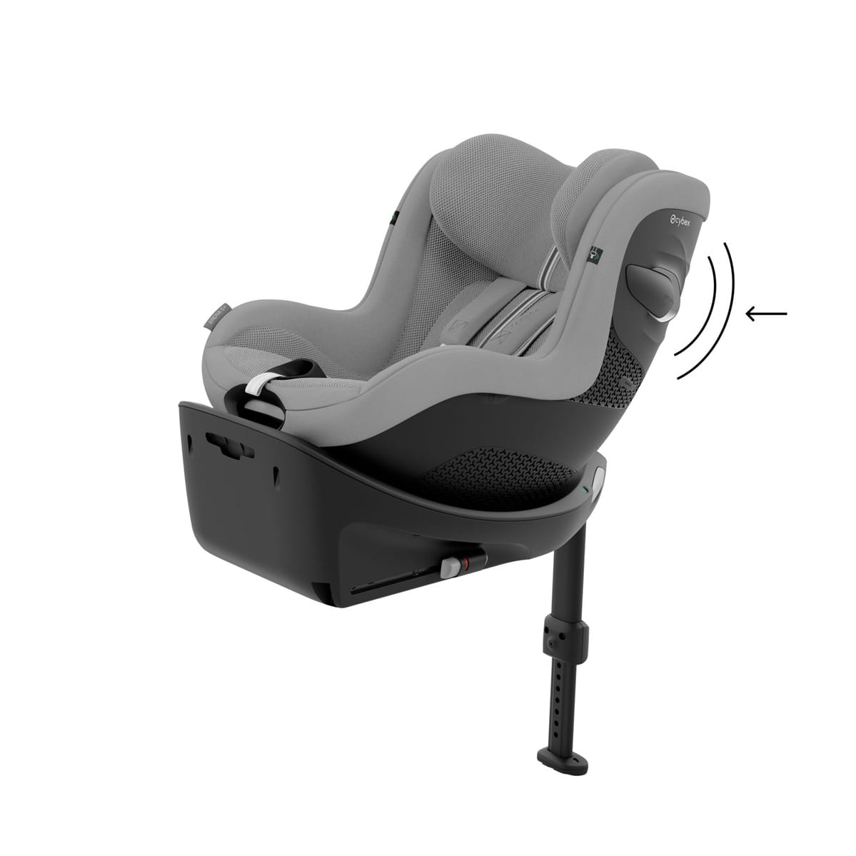Cybex Sirona G I Size Car Seat Stone Grey Plus (5)