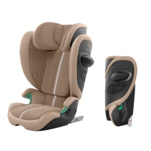 Cybex SOLUTION G2 i-Fix Car Seat - Almond Beige PLUS