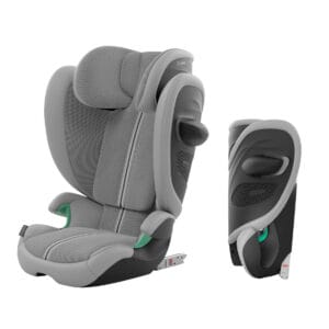 Cybex SOLUTION G2 i-Fix Car Seat - Stone Grey PLUS