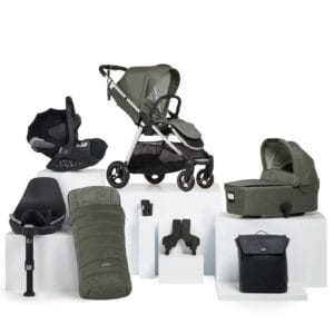 Mamas & Papas Flip Xt³ 8 Piece Complete Kit Cloud T Harbour Grey