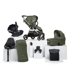 Mamas & Papas Flip Xt³ 8 Piece Complete Kit Cloud T Juniper