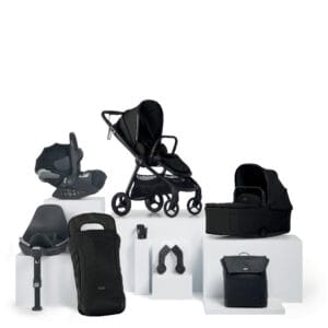 Mamas & Papas Vardo 8 Piece Pushchair Bundle With Cloud T Noir