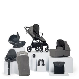 Mamas & Papas Vardo 8 Piece Pushchair Bundle With Cloud T Storm