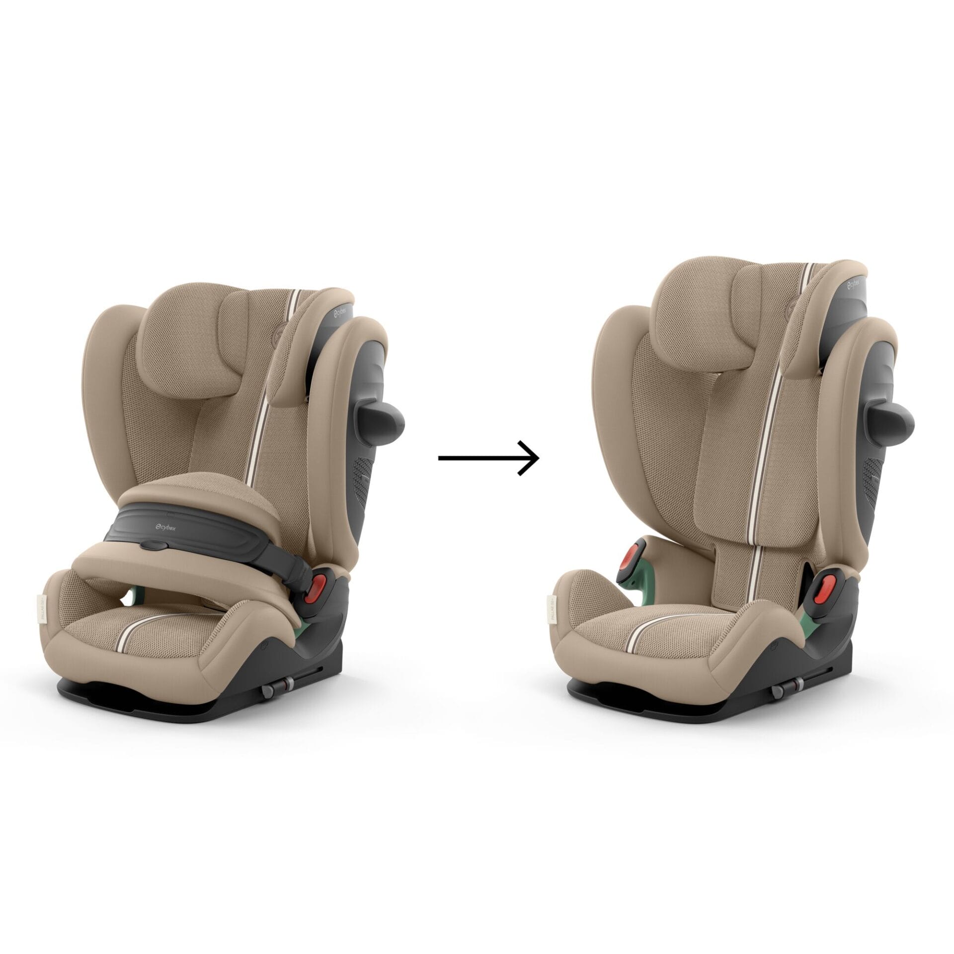 Cybex pallas g2 i size car seat almond beige (5)