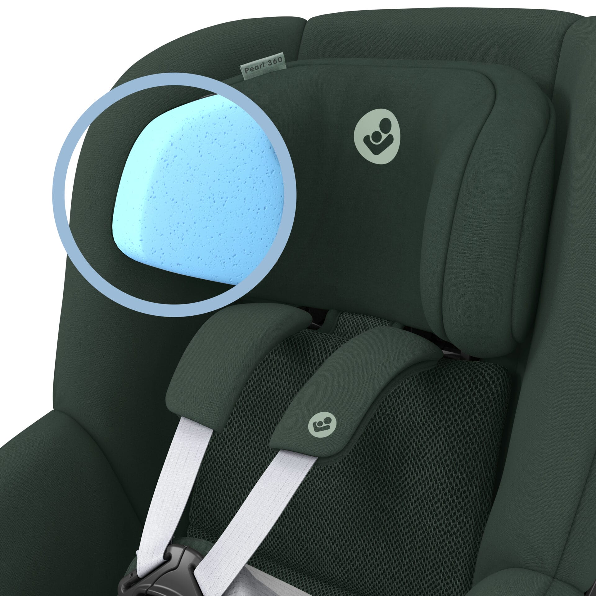 Maxicosi carseat babytoddlercarseat pearl360 green authenticgree