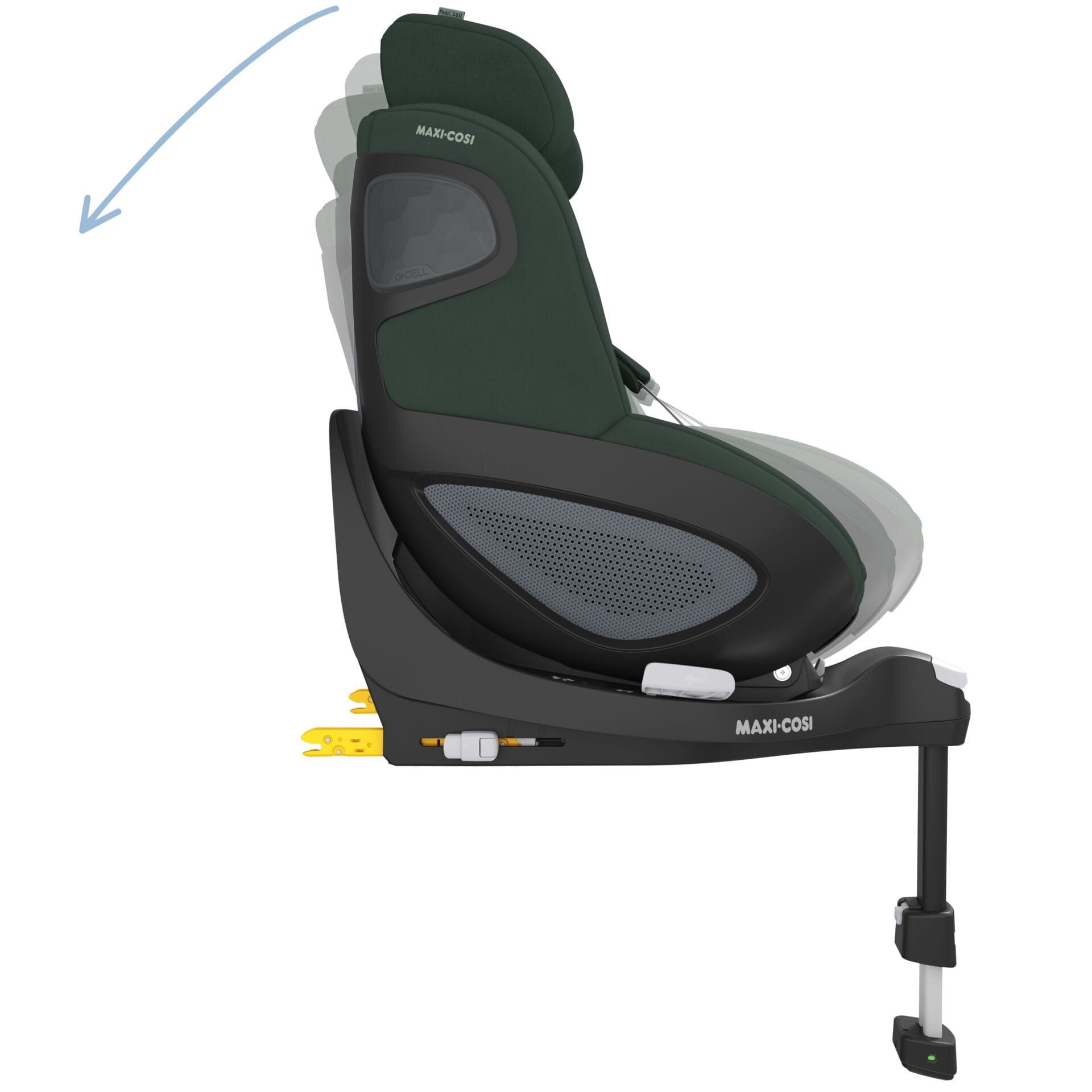 Maxicosi carseat babytoddlercarseat pearl360 green authenticgree