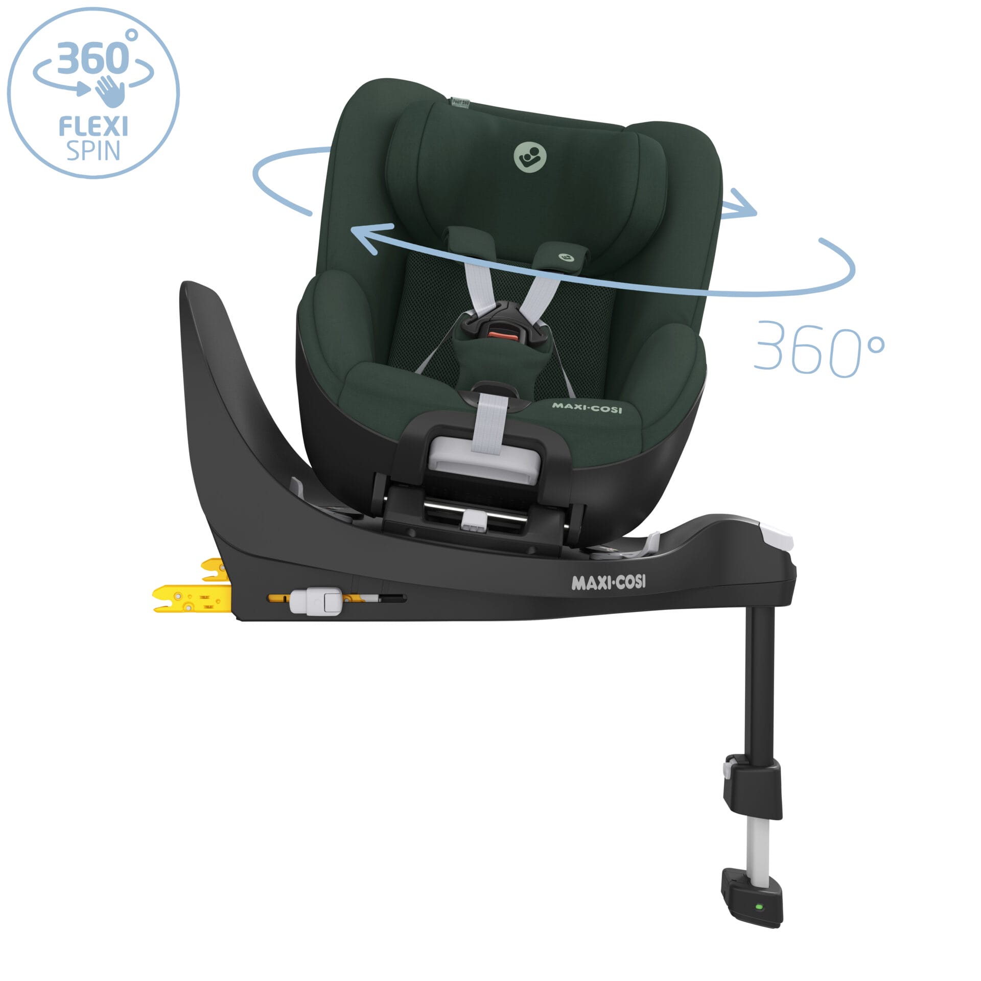 Maxicosi carseat babytoddlercarseat pearl360 green authenticgree