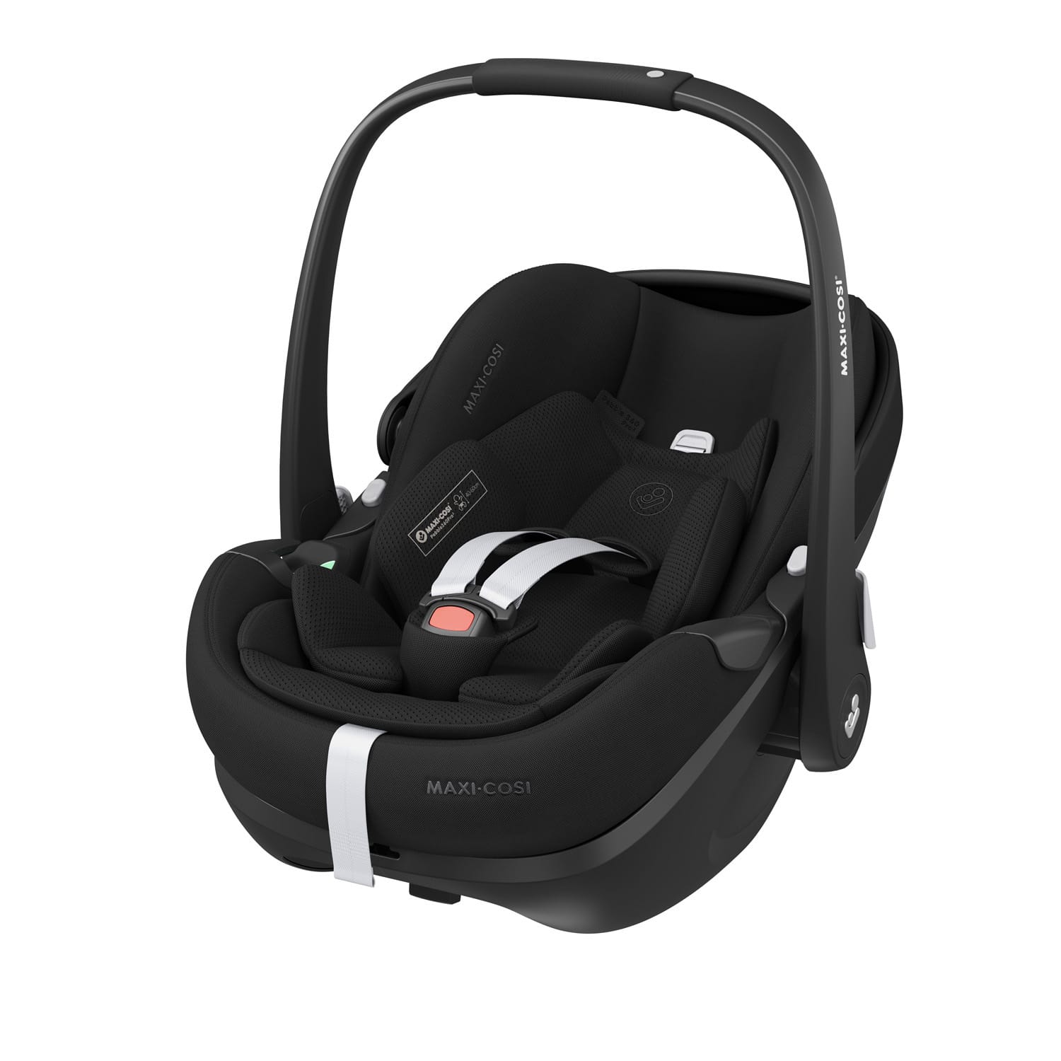 Maxicosi carseat babycarseat pebble360pro2 black twillicblack 3q