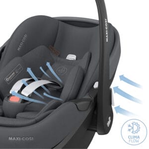 Maxicosi carseat babycarseat pebble360pro2 grey twillicgraphite