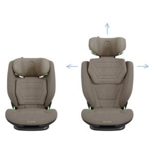 Maxi cosi rodifix pro2 i size car seat authentic truffle (5)