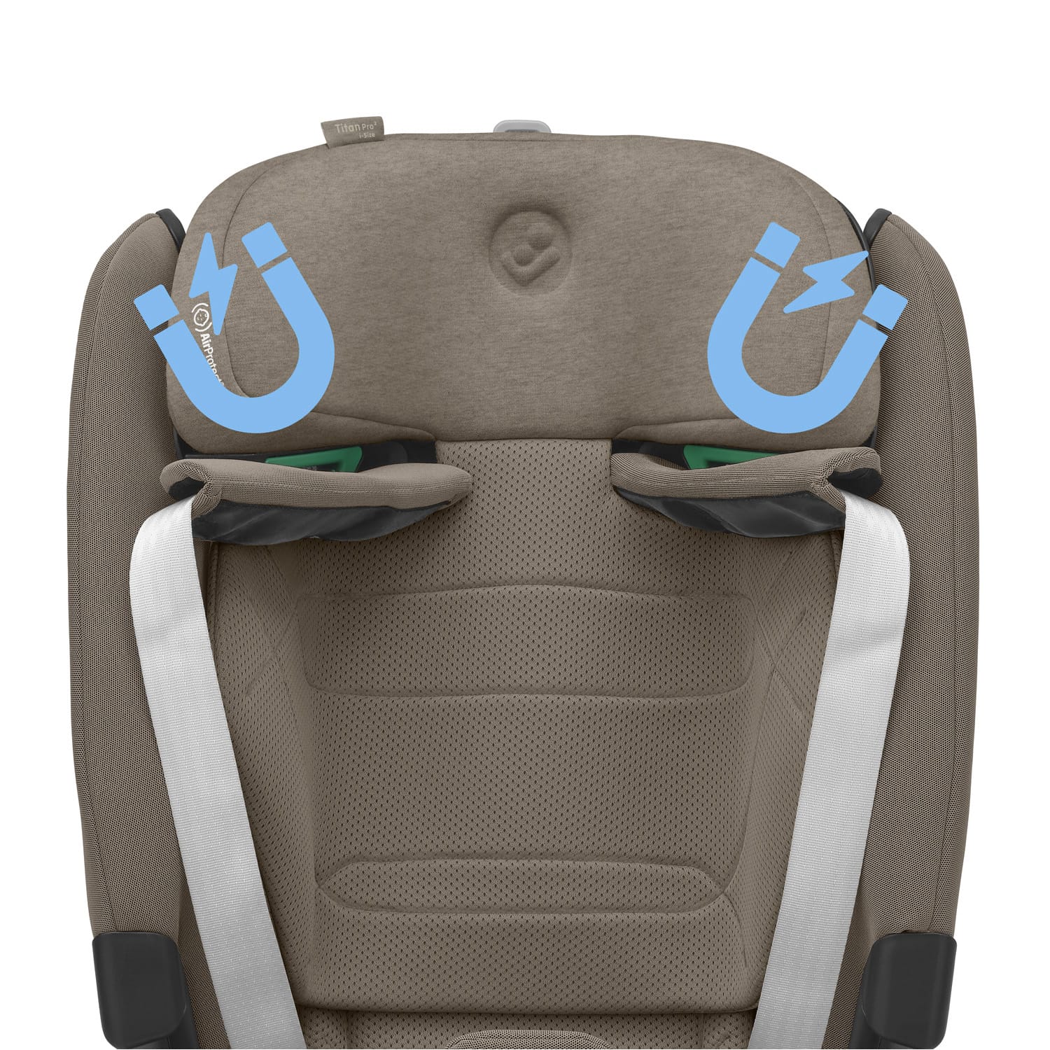Maxicosi carseat toddlerchildcarseat titanproisize brown authent