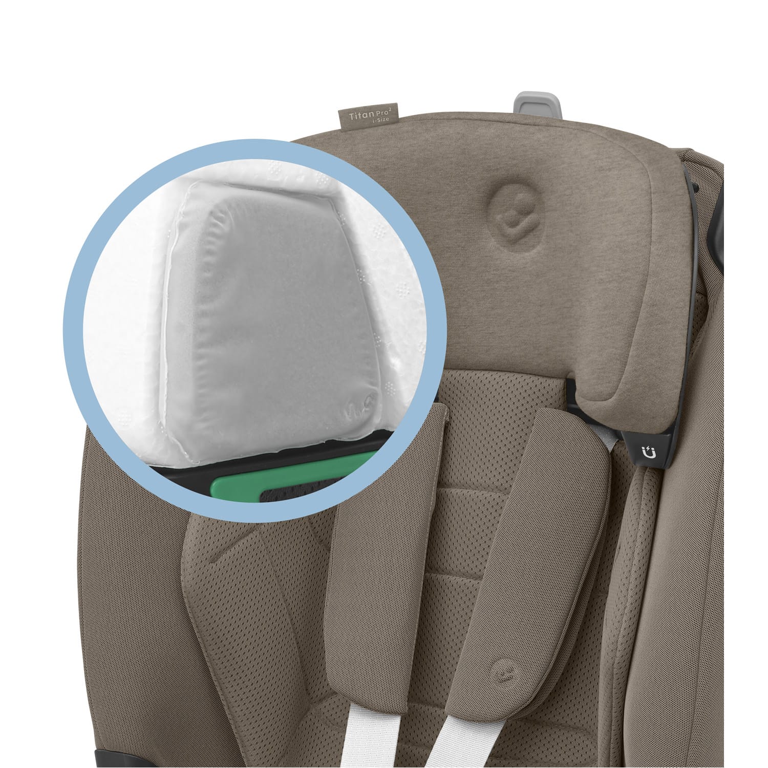 Maxicosi carseat toddlerchildcarseat titanproisize brown authent