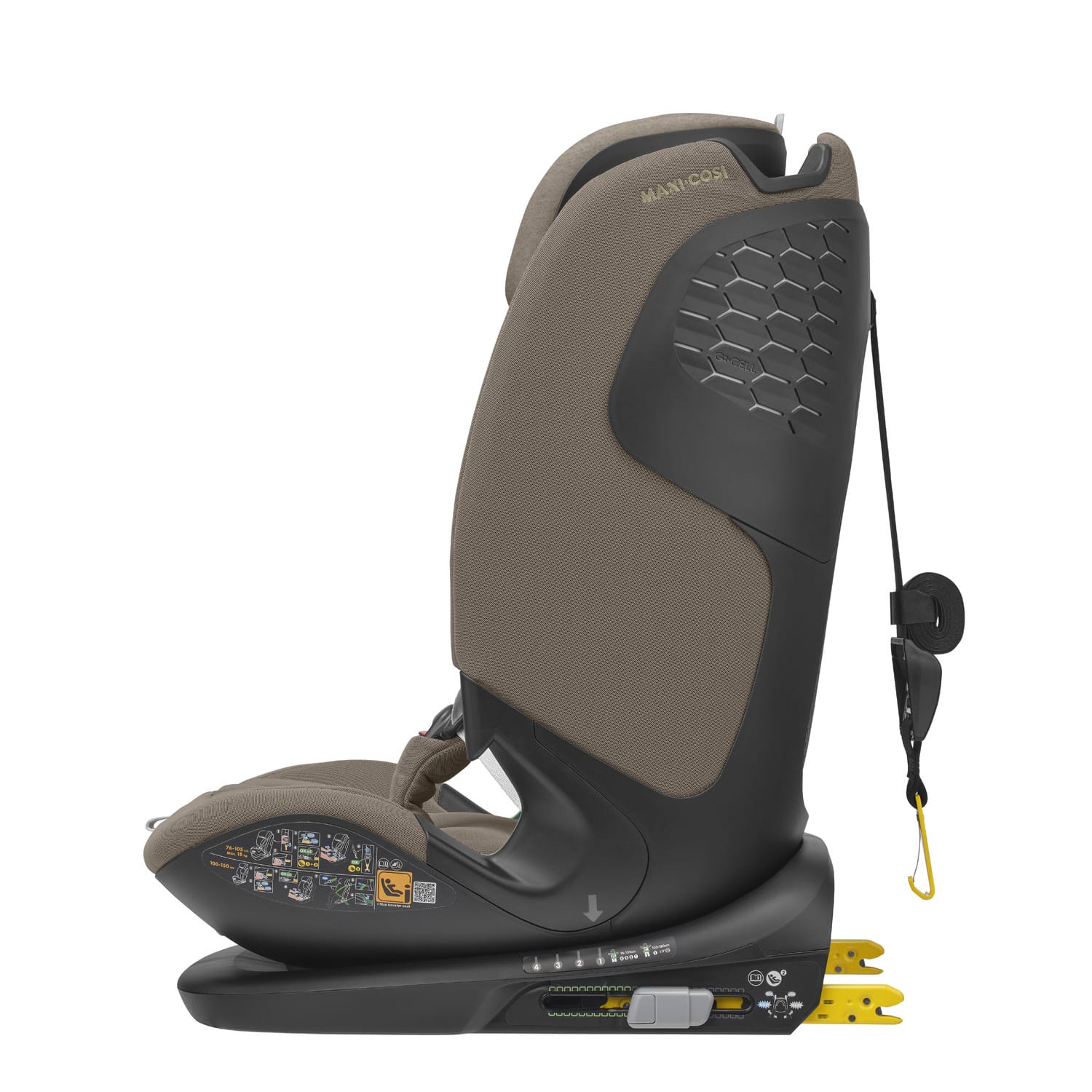 Maxicosi carseat toddlerchildcarseat titanproisize brown authent