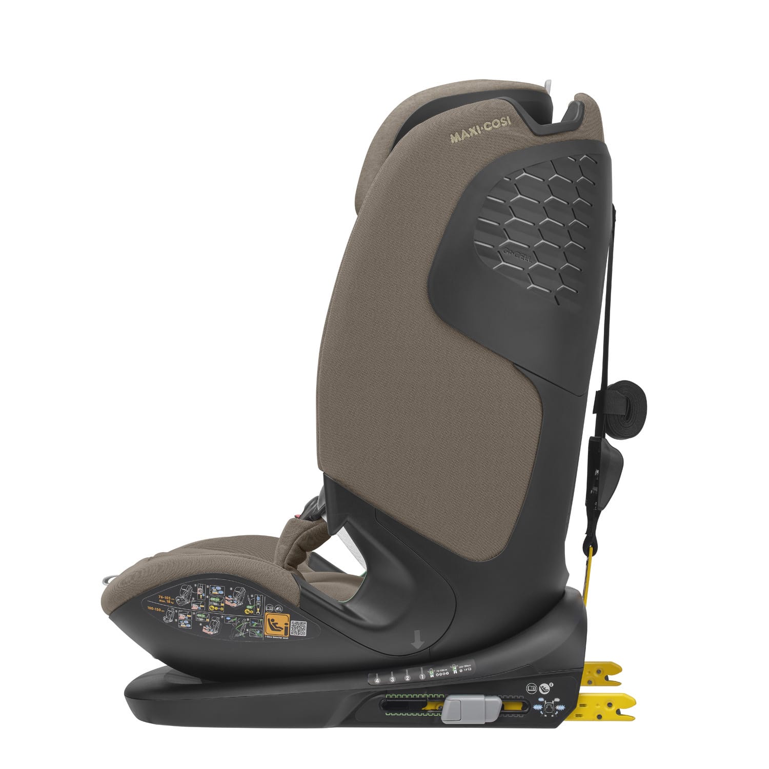 Maxicosi carseat toddlerchildcarseat titanproisize brown authent