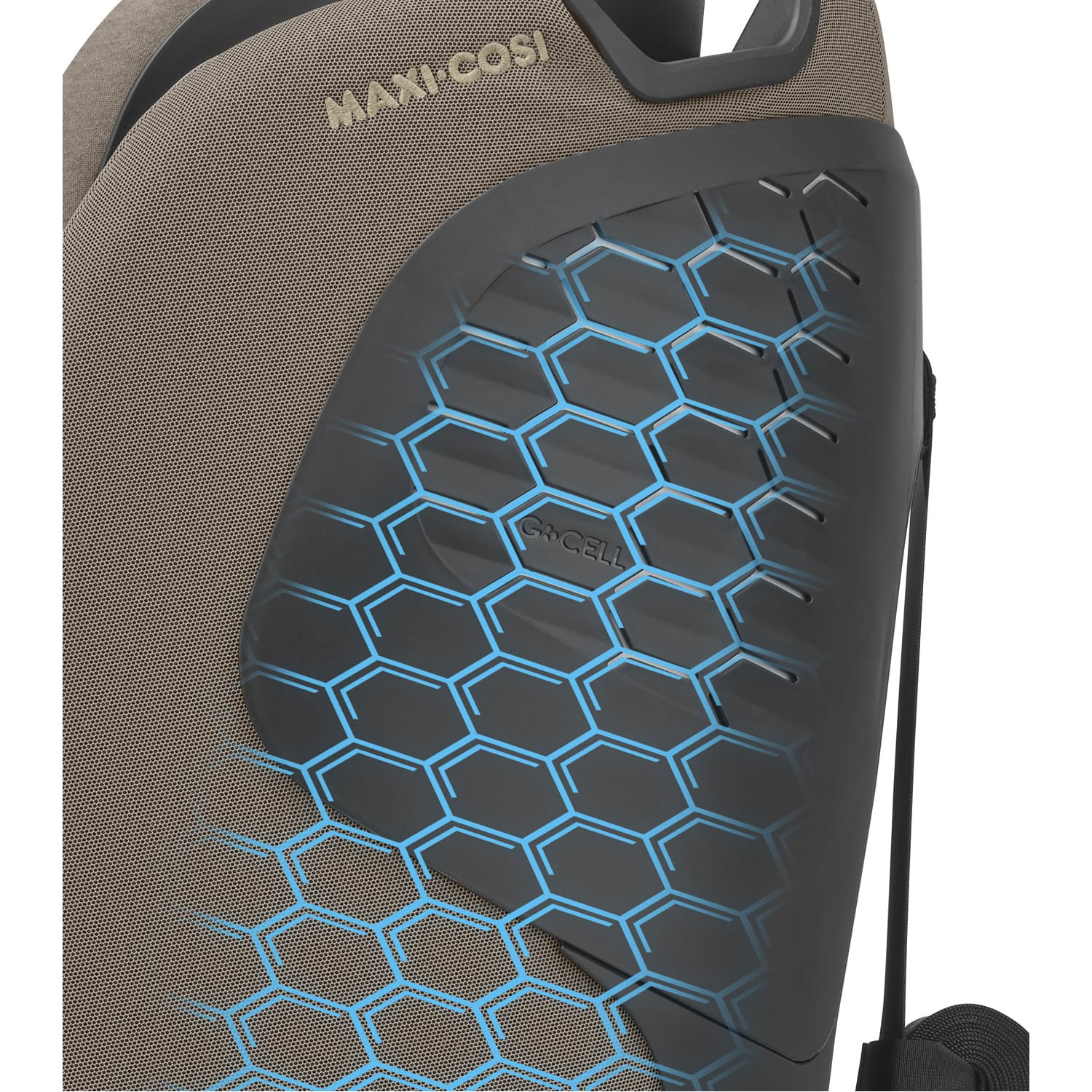 Maxicosi carseat toddlerchildcarseat titanproisize brown authent
