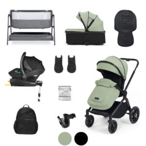 Ickle Bubba Altima i-Size Travel System and Home 14 Piece Bundle