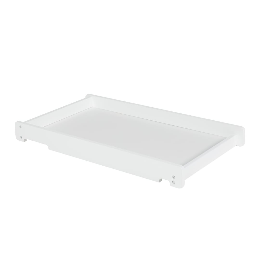 Ickle bubba coleby universal cot top changer white