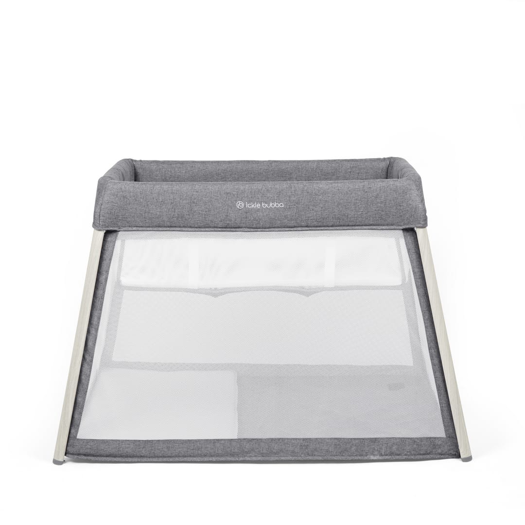 Ickle bubba scout 3in1 travel crib, cot and playpen ash grey (3)
