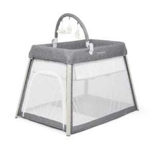 Ickle Bubba Scout 3in1 Travel Crib, Cot and Playpen - Ash Grey