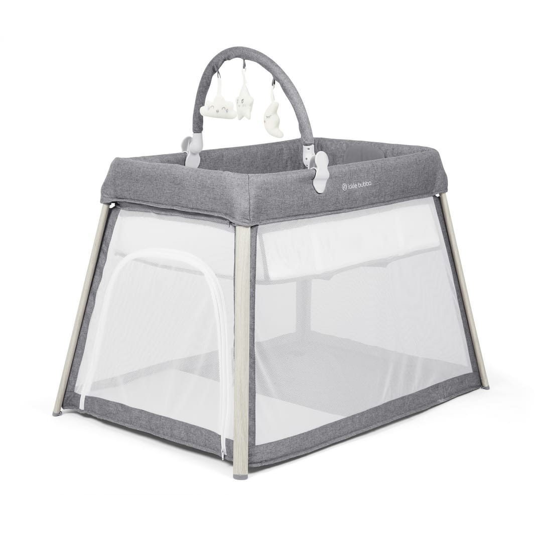 Ickle Bubba Scout 3in1 Travel Crib, Cot and Playpen - Ash Grey