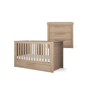 Mamas and papas franklin 2pc room set natural oak 1