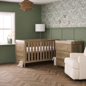 Obaby Nika 2 Piece Room Set - Oak