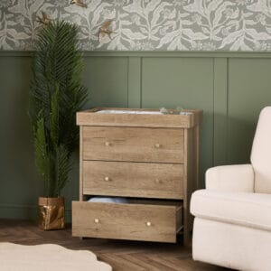 Obaby Nika Changing Unit - Oak