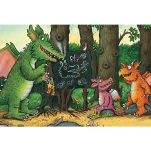 Zog finger puppet book 2